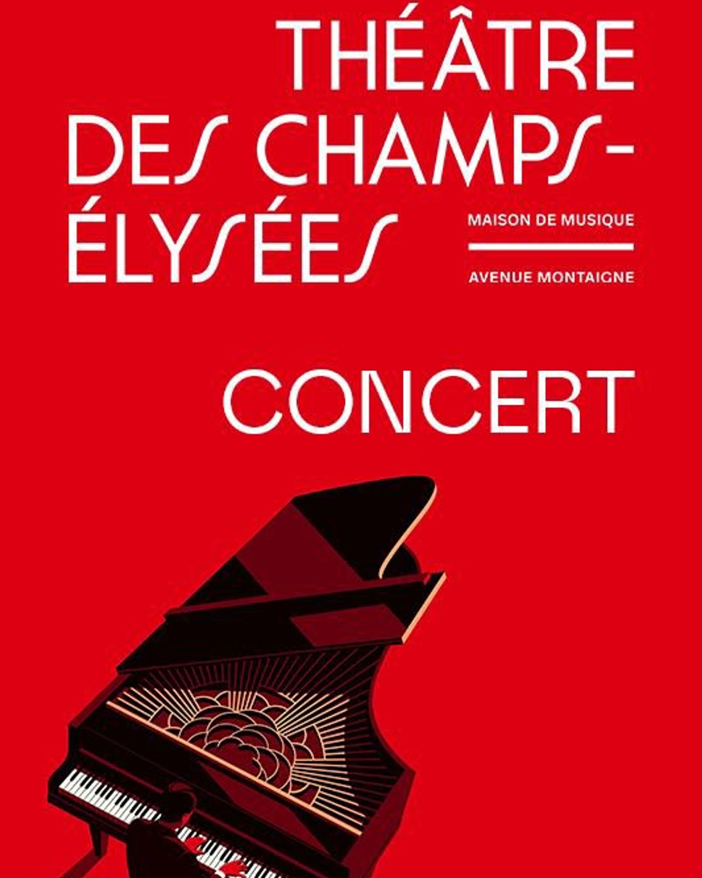 Affiche du concert Renaud Capuçon et Mao Fujita 14/06, Theatre Des Champs Elysees