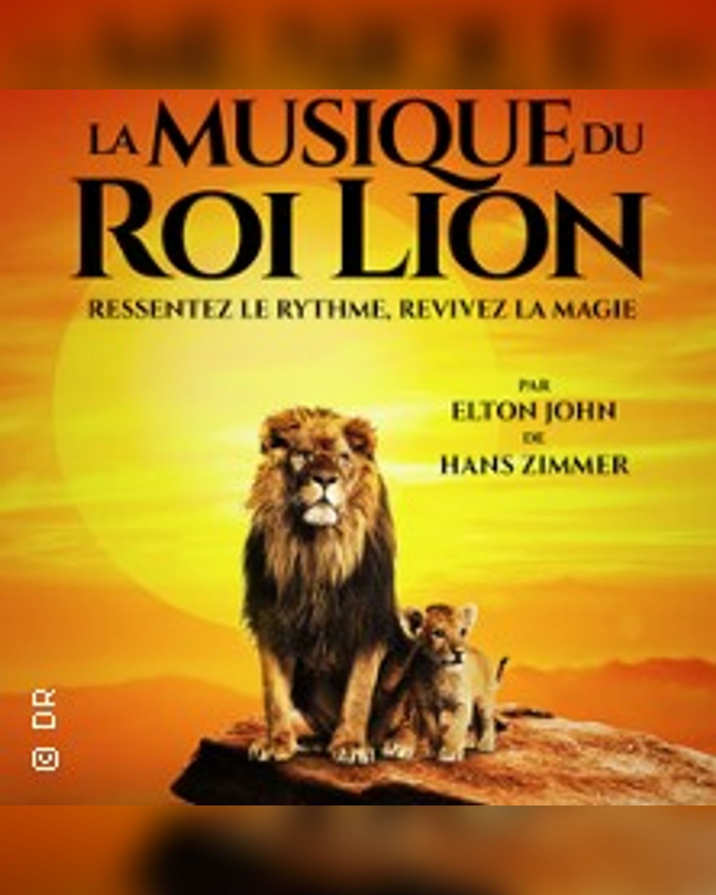 Affiche du Konzert La Musique du Roi Lion - Live in Concert, Theatre Sebastopol