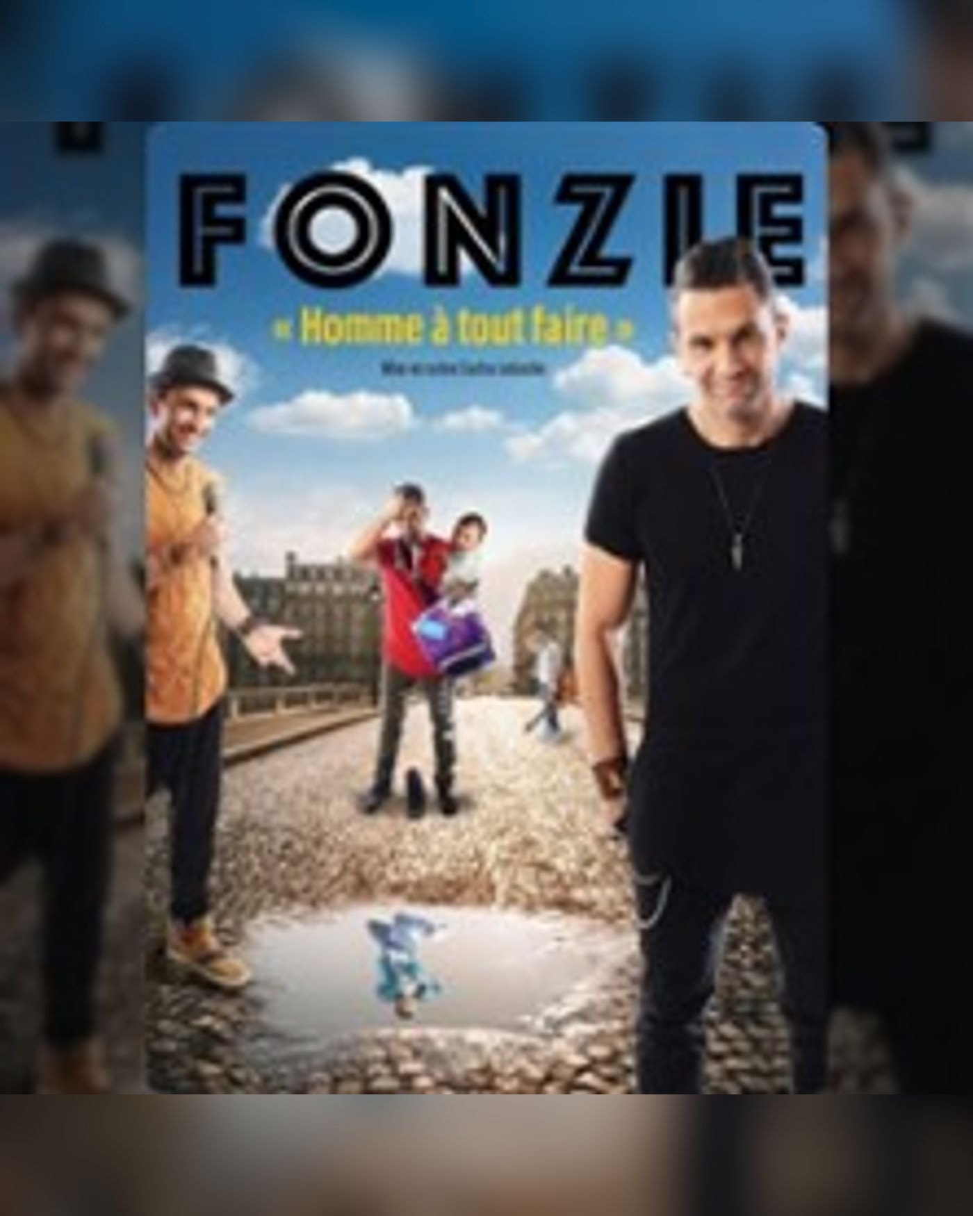 Affiche de l’Aufführung Fonzie, Théâtre Bo Saint-Martin
