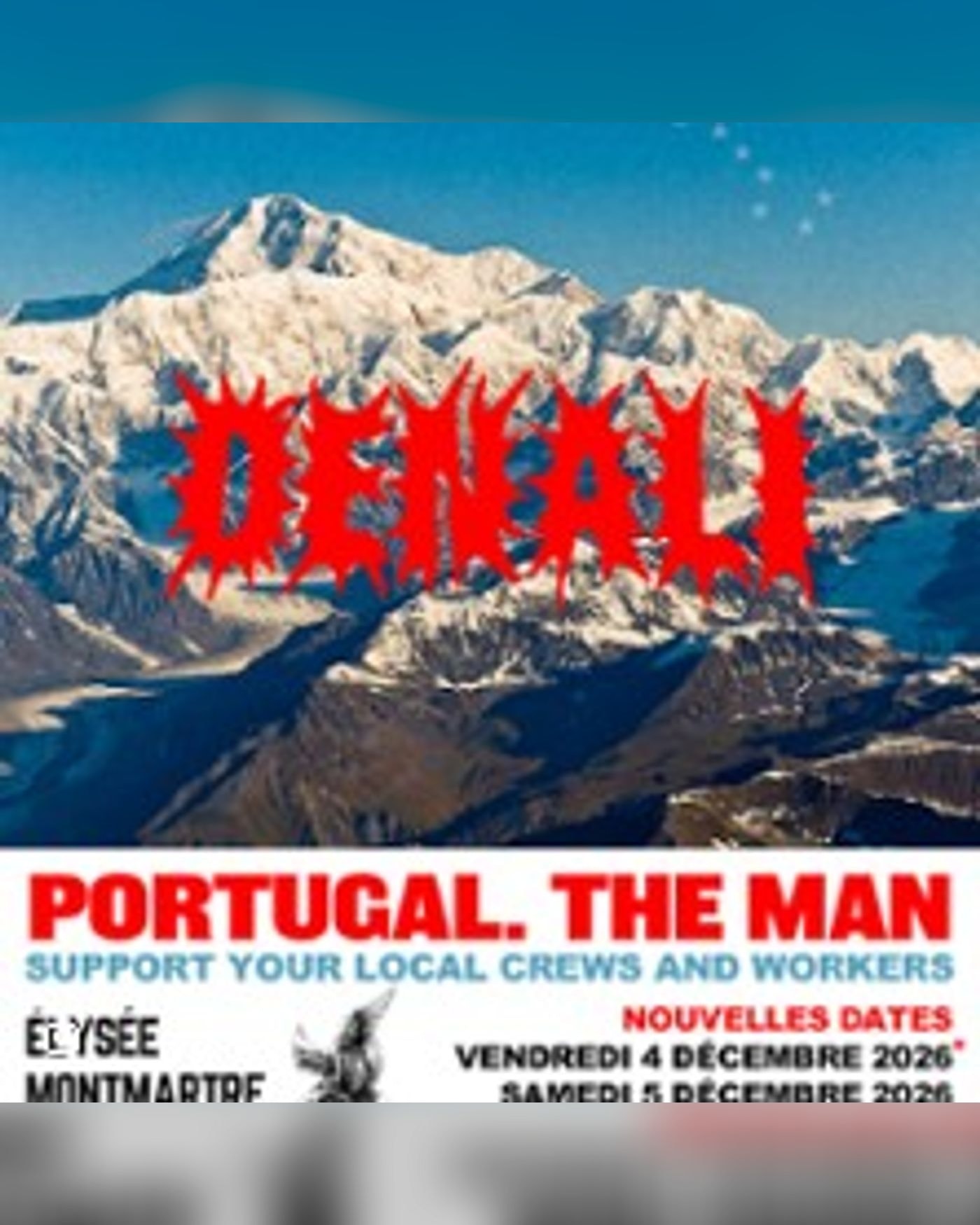 Affiche du concerto Portugal. The Man - The Denali Tour, L'Élysée Montmartre