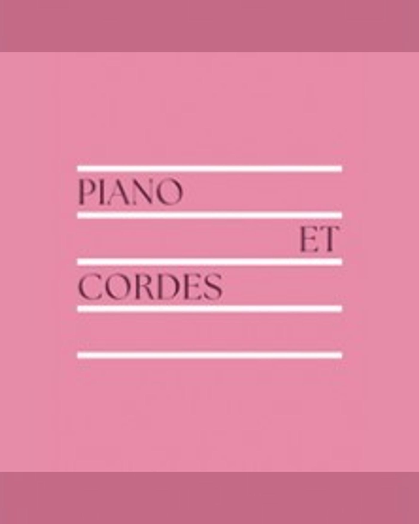 Affiche du concerto Piano et Cordes - Mozart, Schumann, Salle Cortot