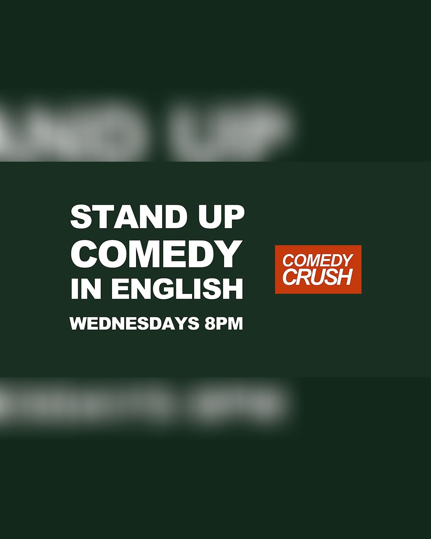 Cartel del espectáculo Comedy Crush's Wednesday Show, Les Cariatides