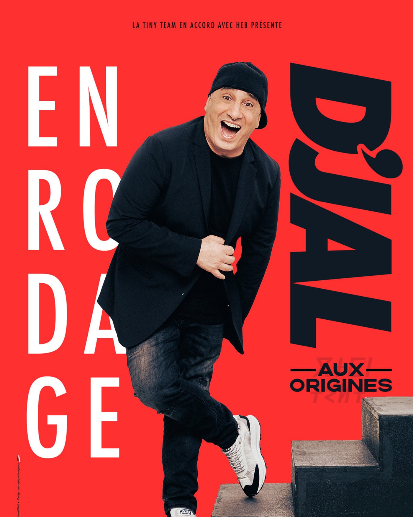 Affiche D'jal - Nouveau Spectacle en Rodage, Tournée
