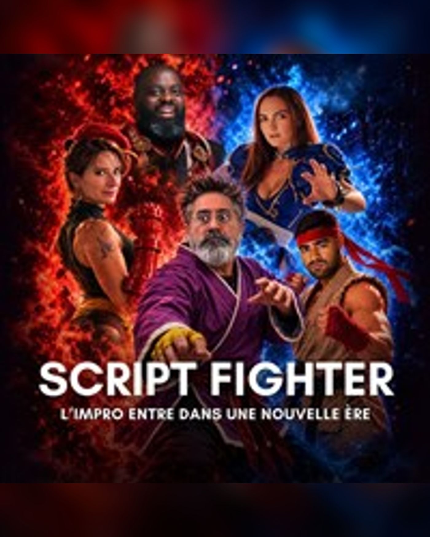 Affiche du spettacolo Script Fighter, L'Européen