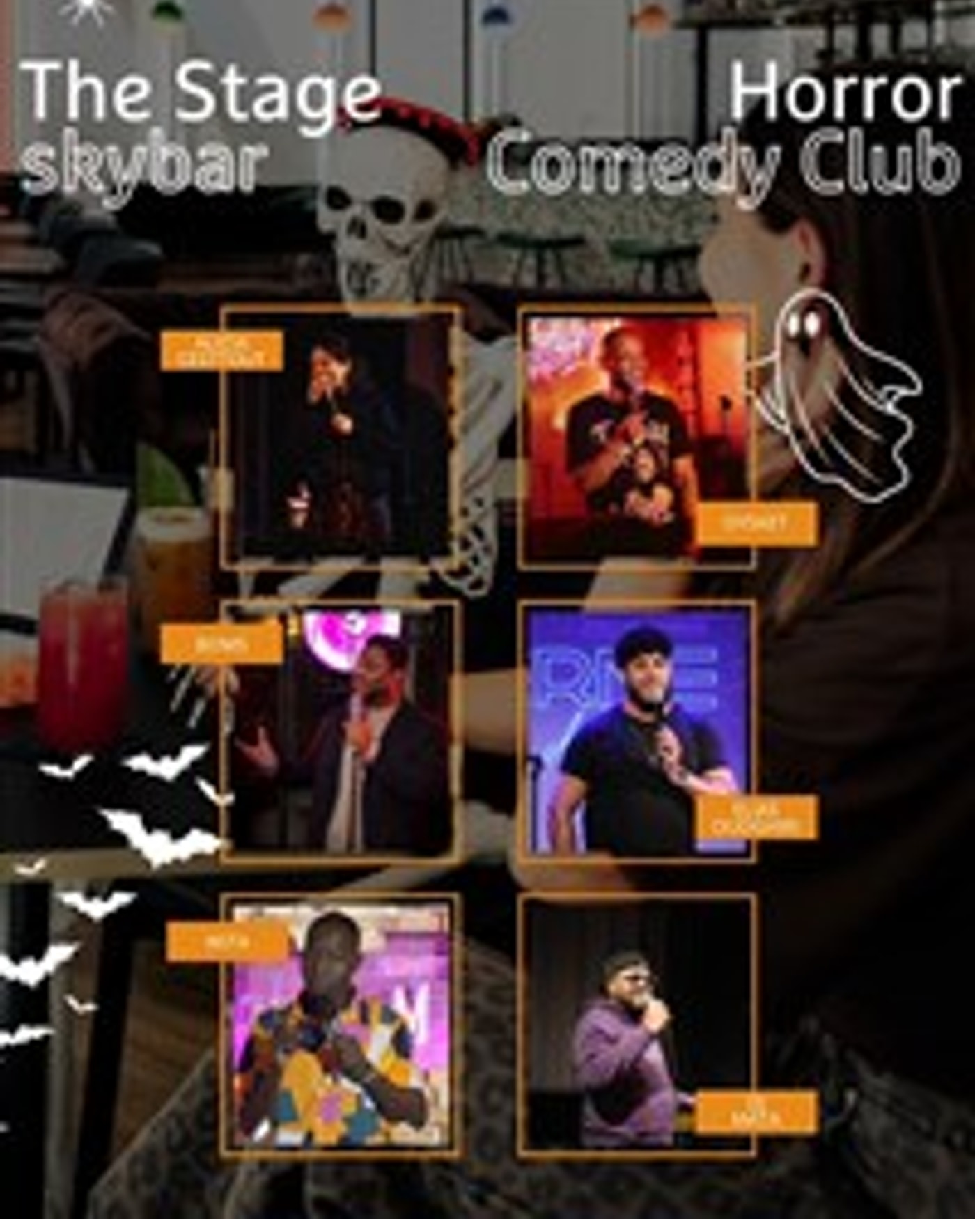 Affiche de l’Aufführung Le plus haut comedy club du monde, Hôtel H4 Wyndham Paris Pleyel - Skybar