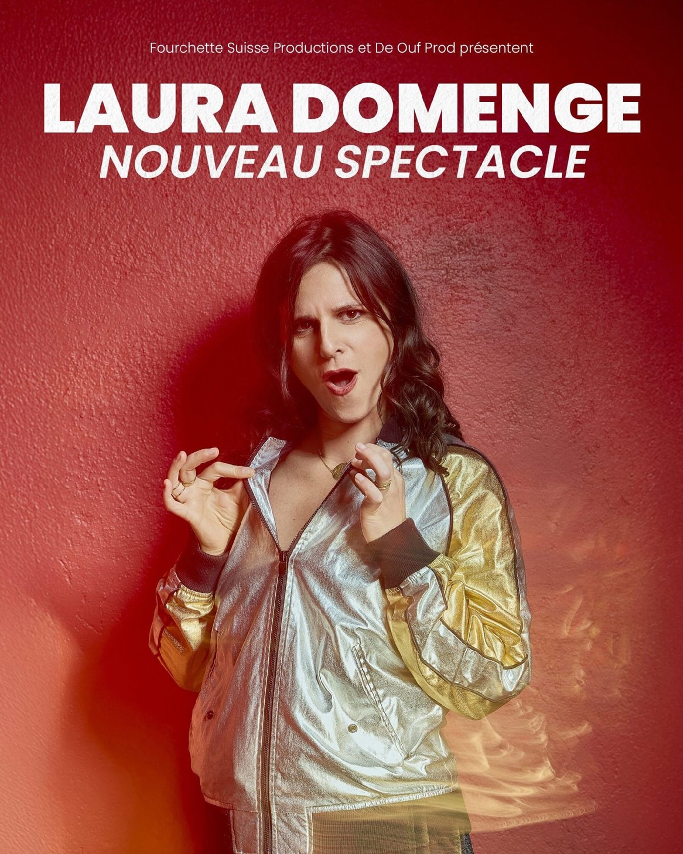 Cartel de Laura Domenge - Nouveau Spectacle