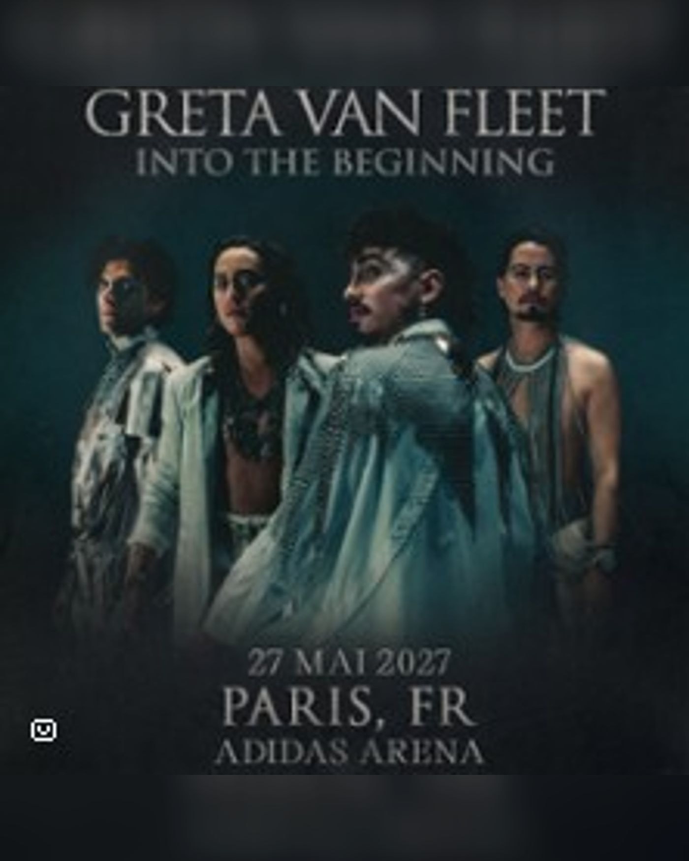 Affiche du Konzert Greta Van Fleet - Into The Beginning, Adidas Arena
