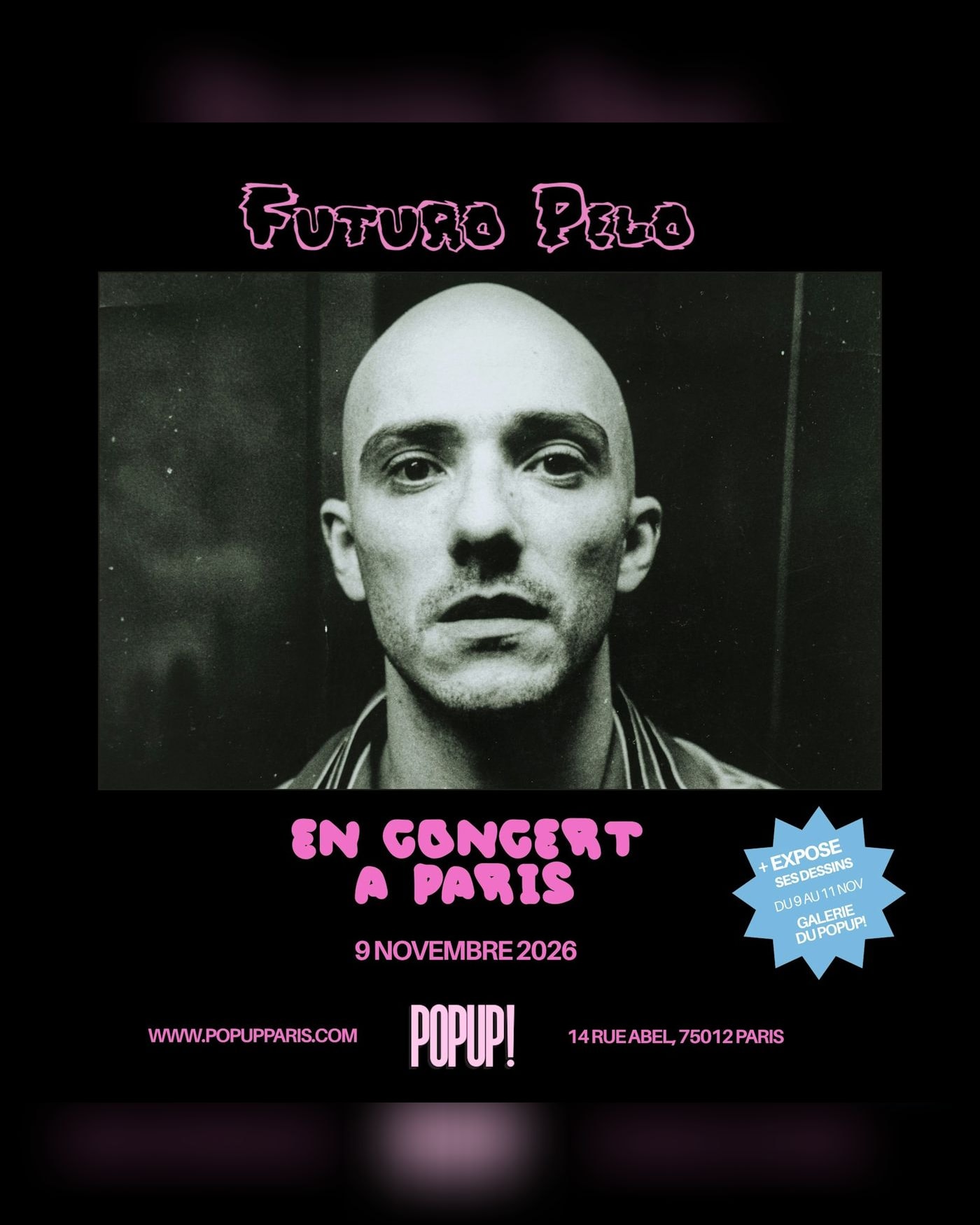 Affiche du Konzert Futuro Pelo, PopUp!