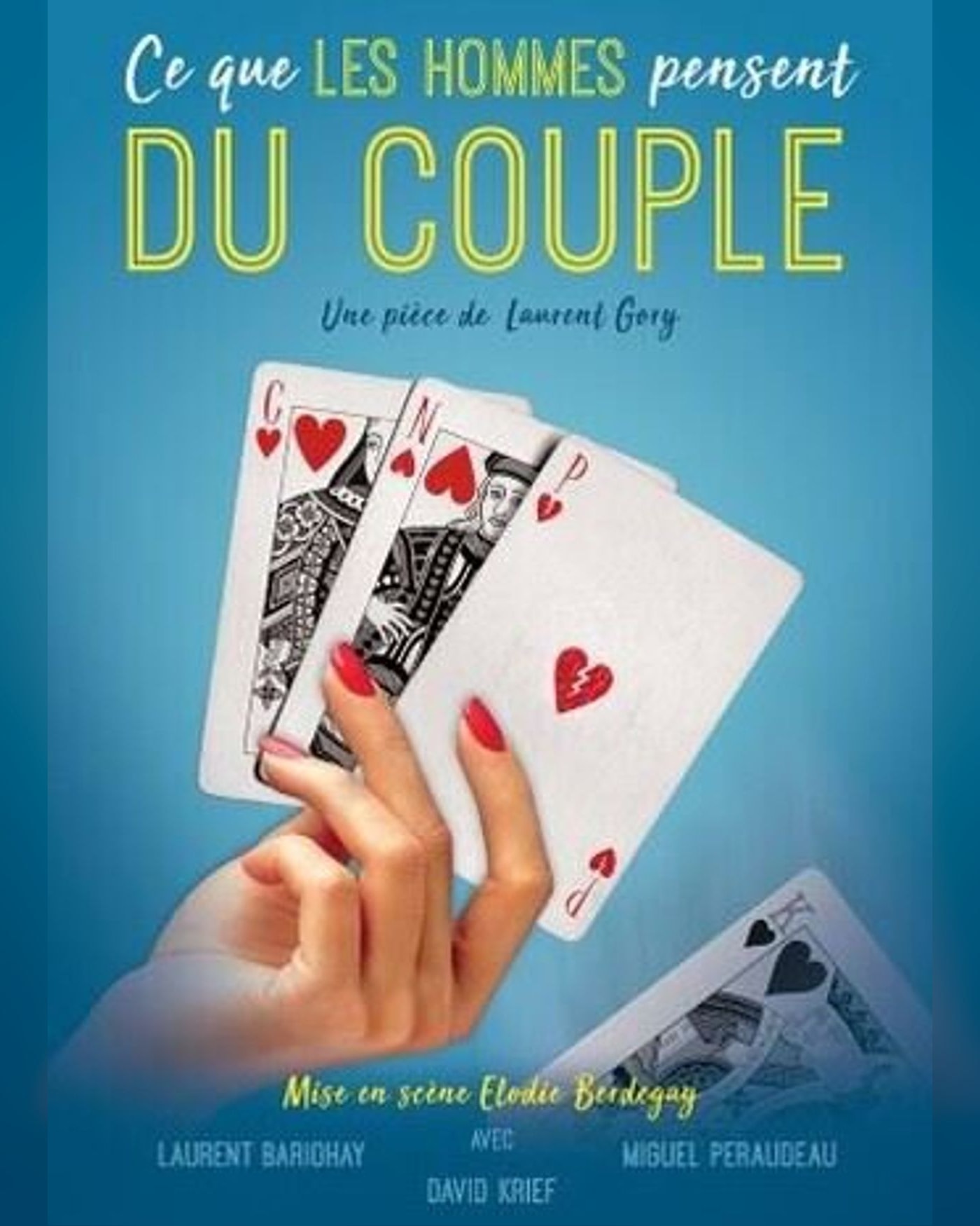 Cartel de Ce Que les Hommes Pensent du Couple