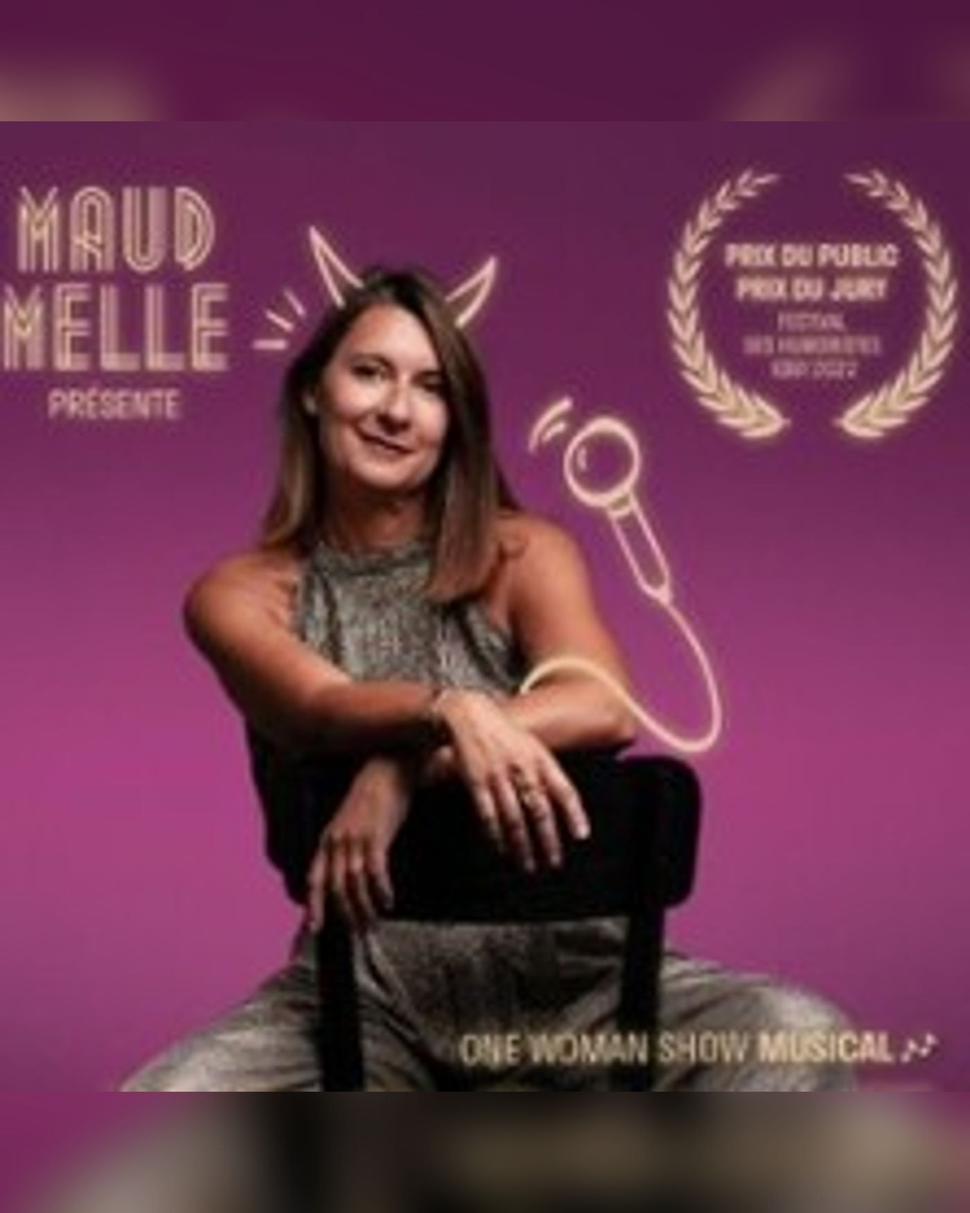 Affiche Maud Mellé - J'Assume