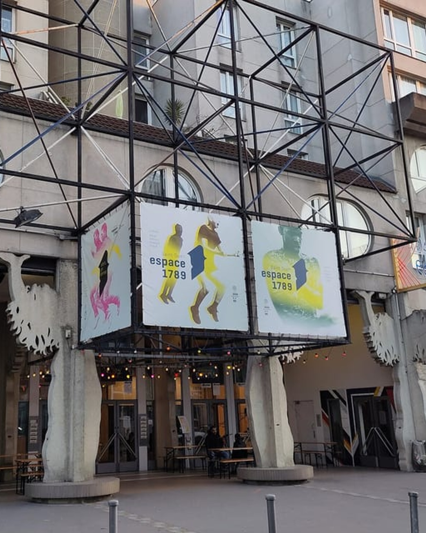 Cartel del espectáculo Apprendre un mouvement d'Hofesh Shechter, Espace 1789