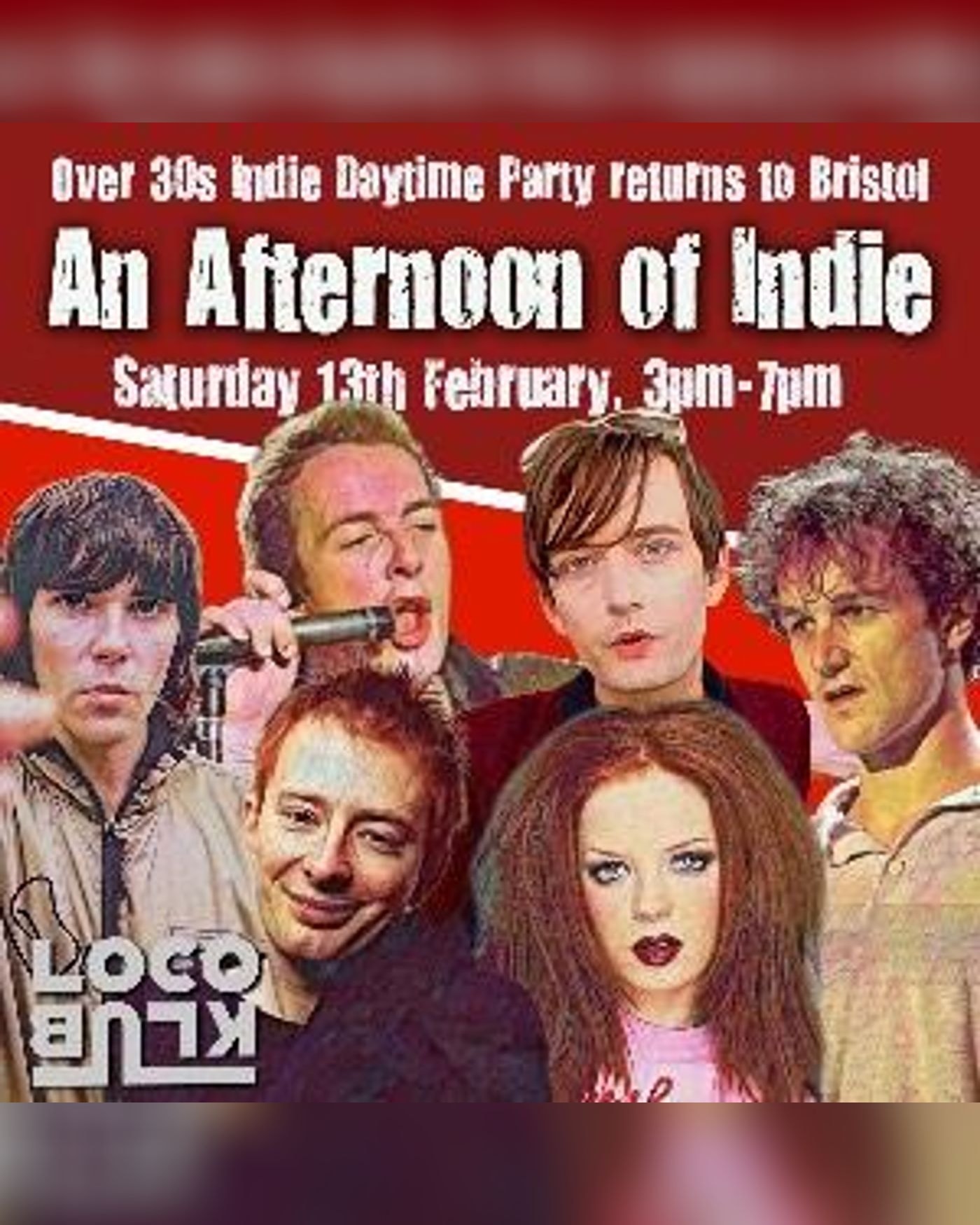 Affiche du Konzert An Afternoon of Indie BRISTOL, The Loco Klub