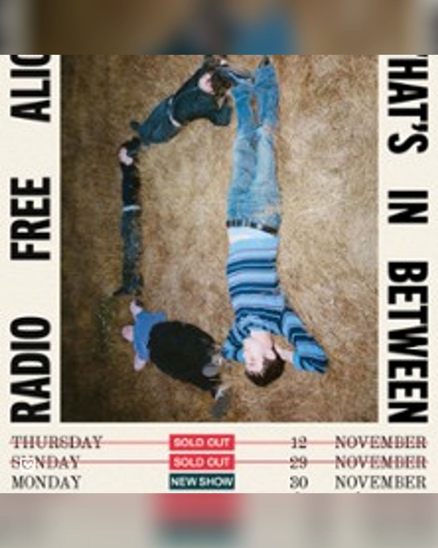 Affiche du concert Radio Free Alice, Point Ephemere