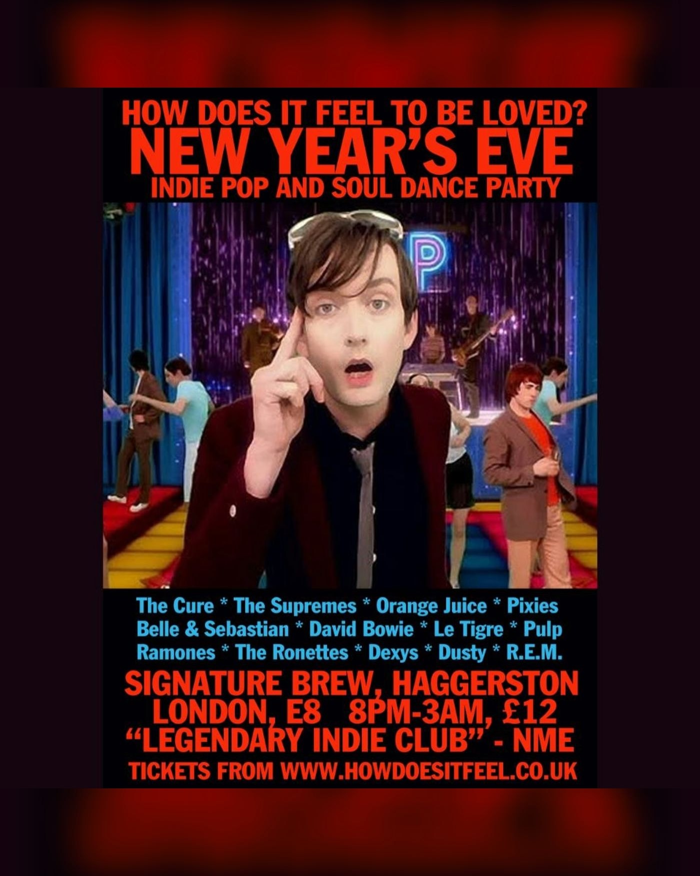 Affiche du Konzert New Year's Eve Party How Does It Feel To Be Loved?, Signature Brew Haggerston