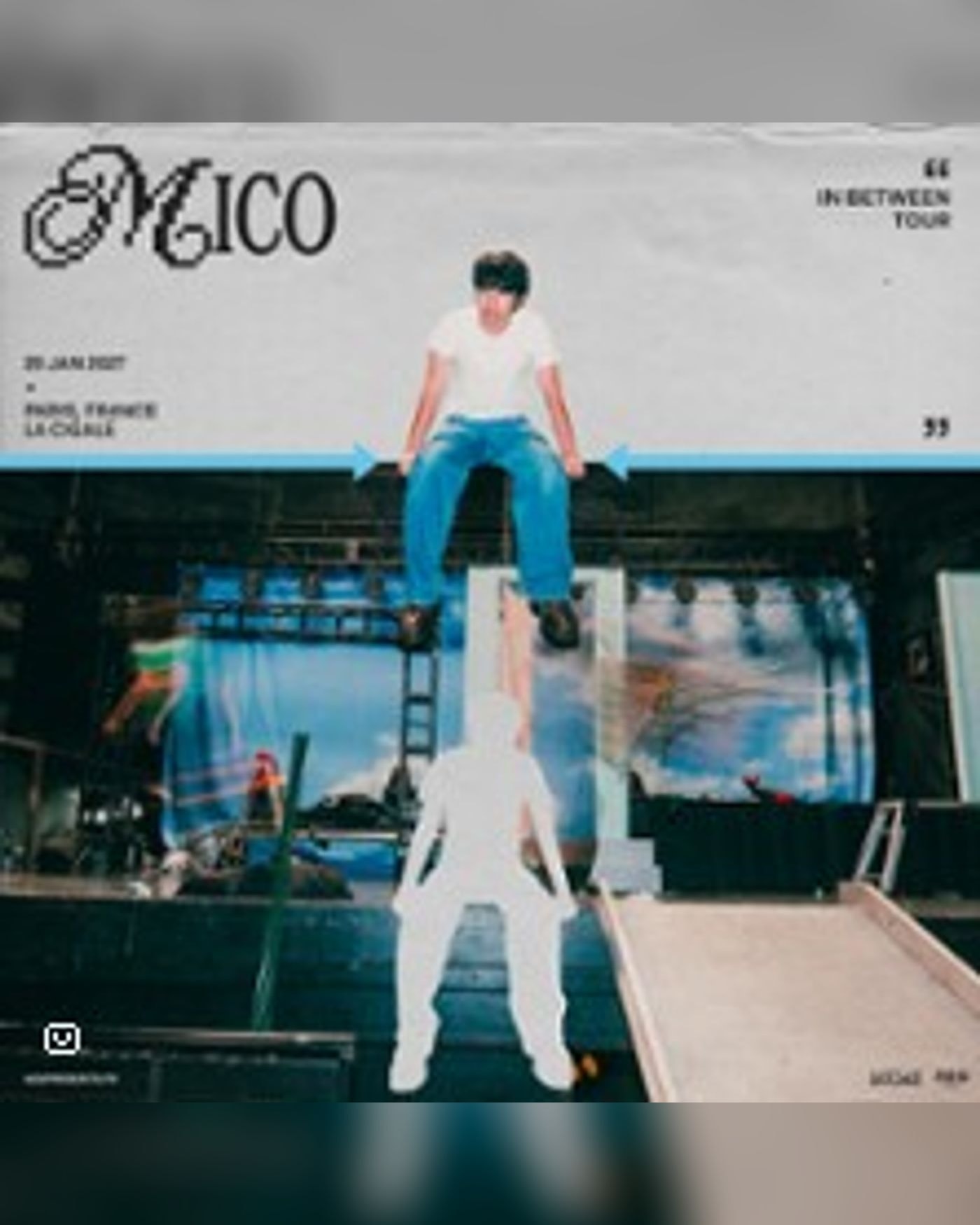 Affiche du concert Mico, La Cigale