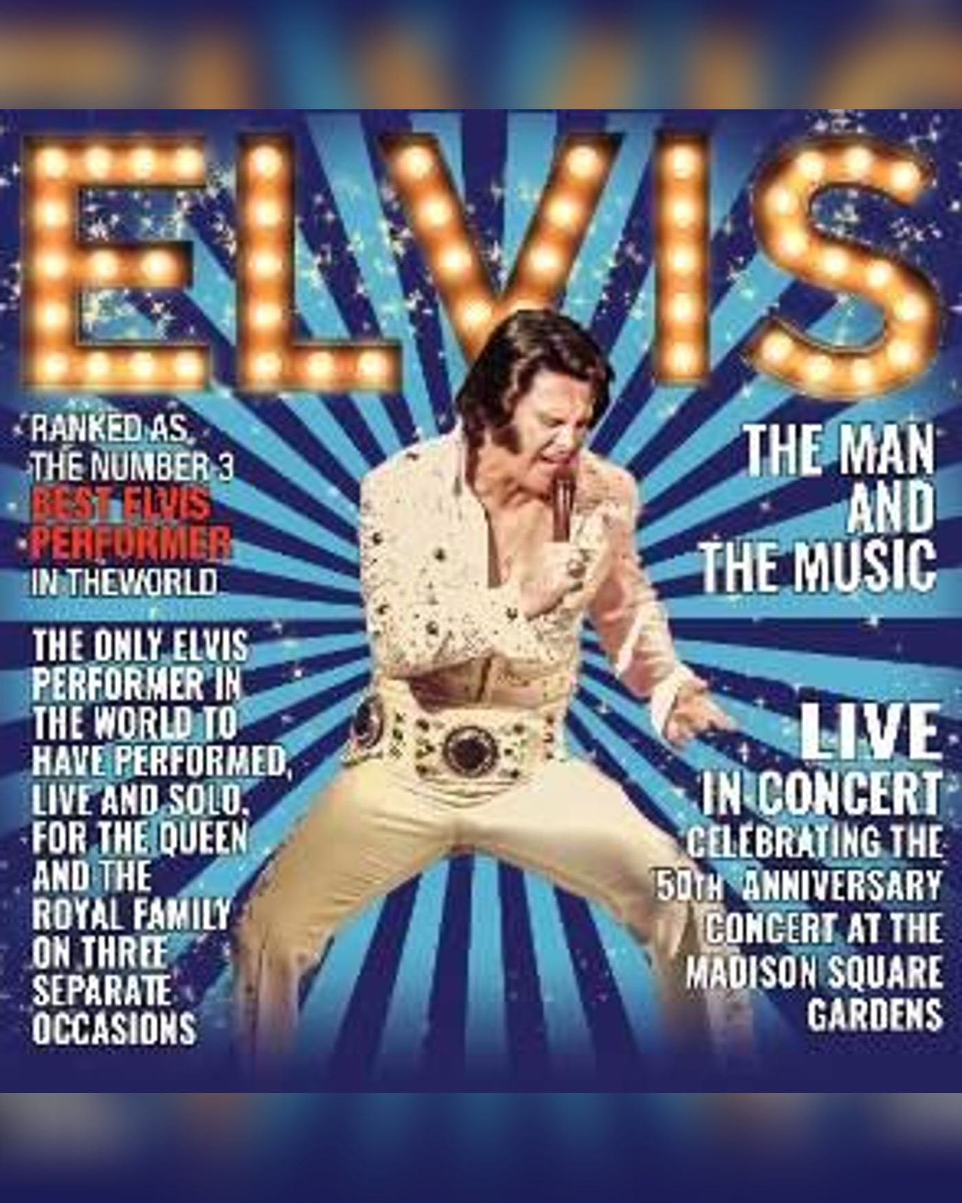 Cartel del concierto A Celebration of ELVIS by Paul Larcombe, Alexander's Live