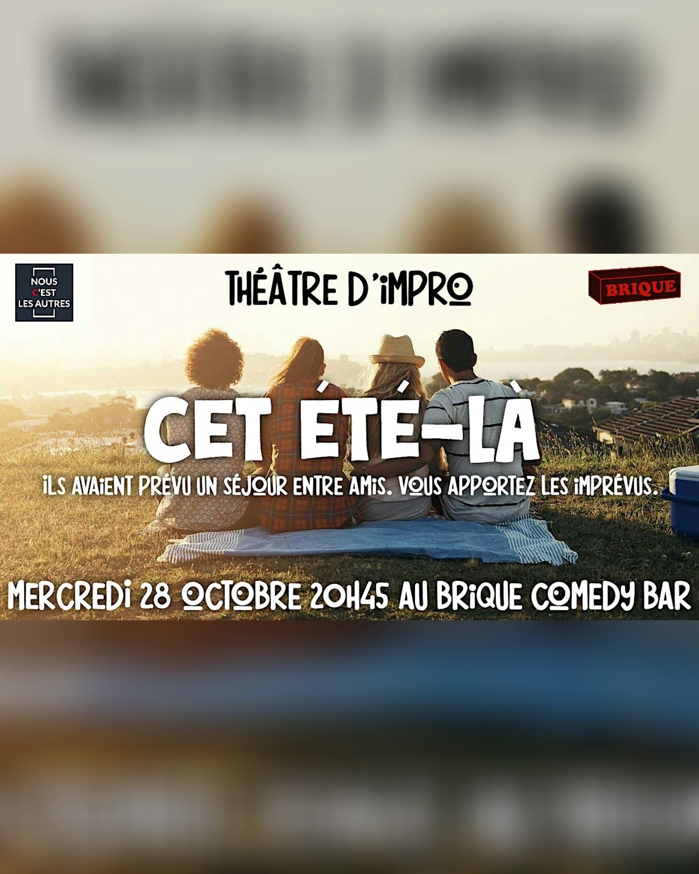 Cet été-là - Théâtre d'impro