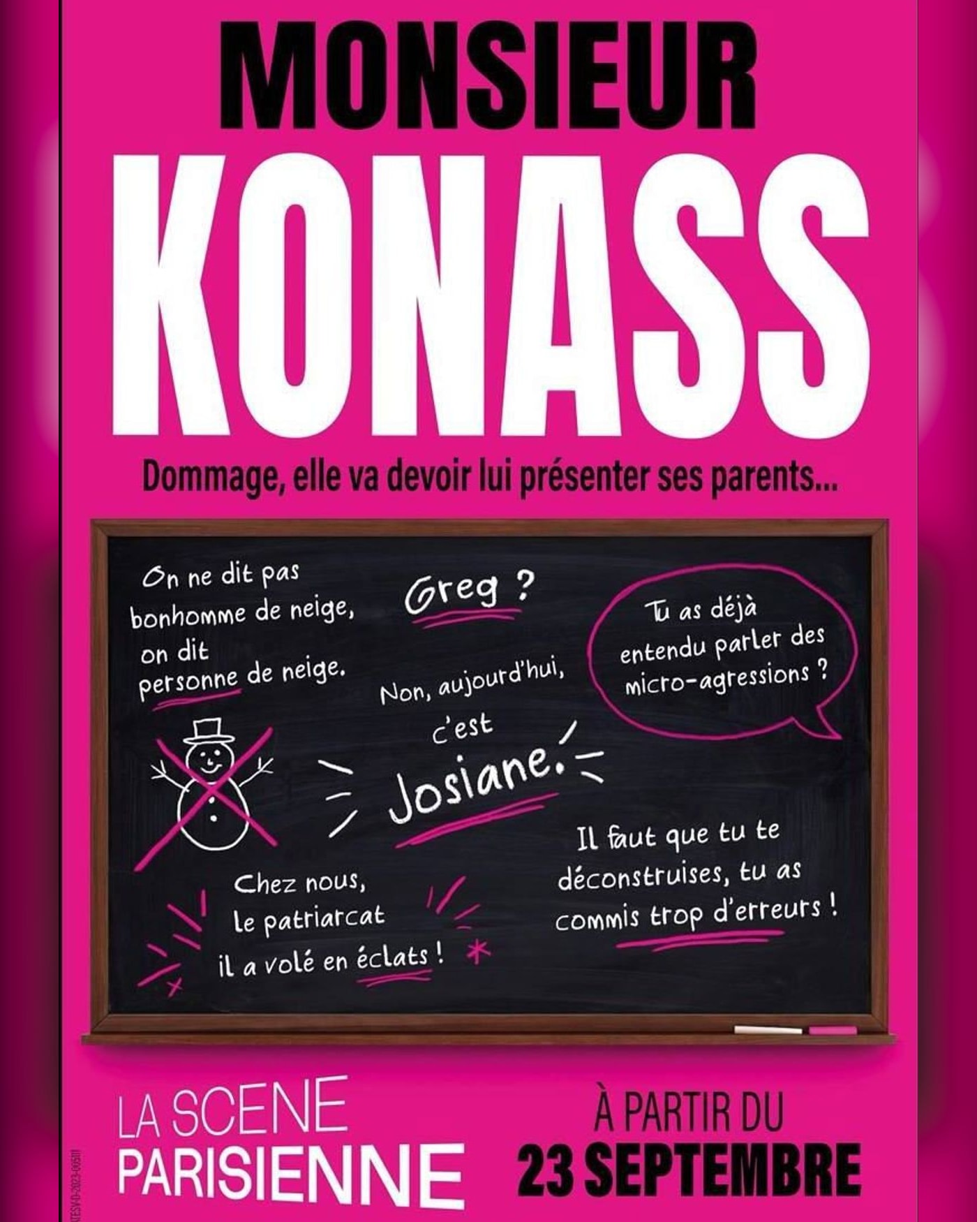 Cartel de Monsieur Konass