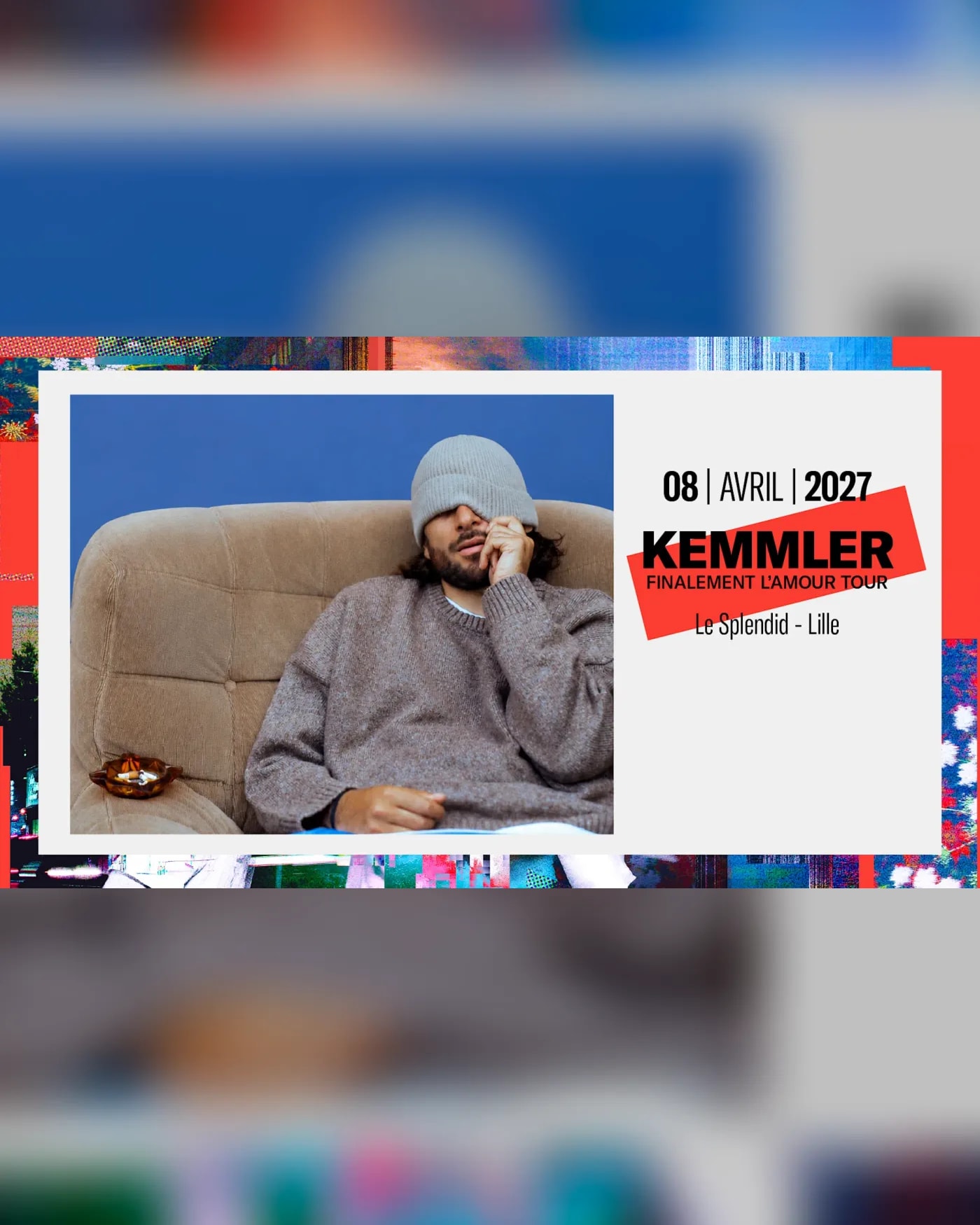 Affiche du Konzert Kemmler à Lille, Le Splendid
