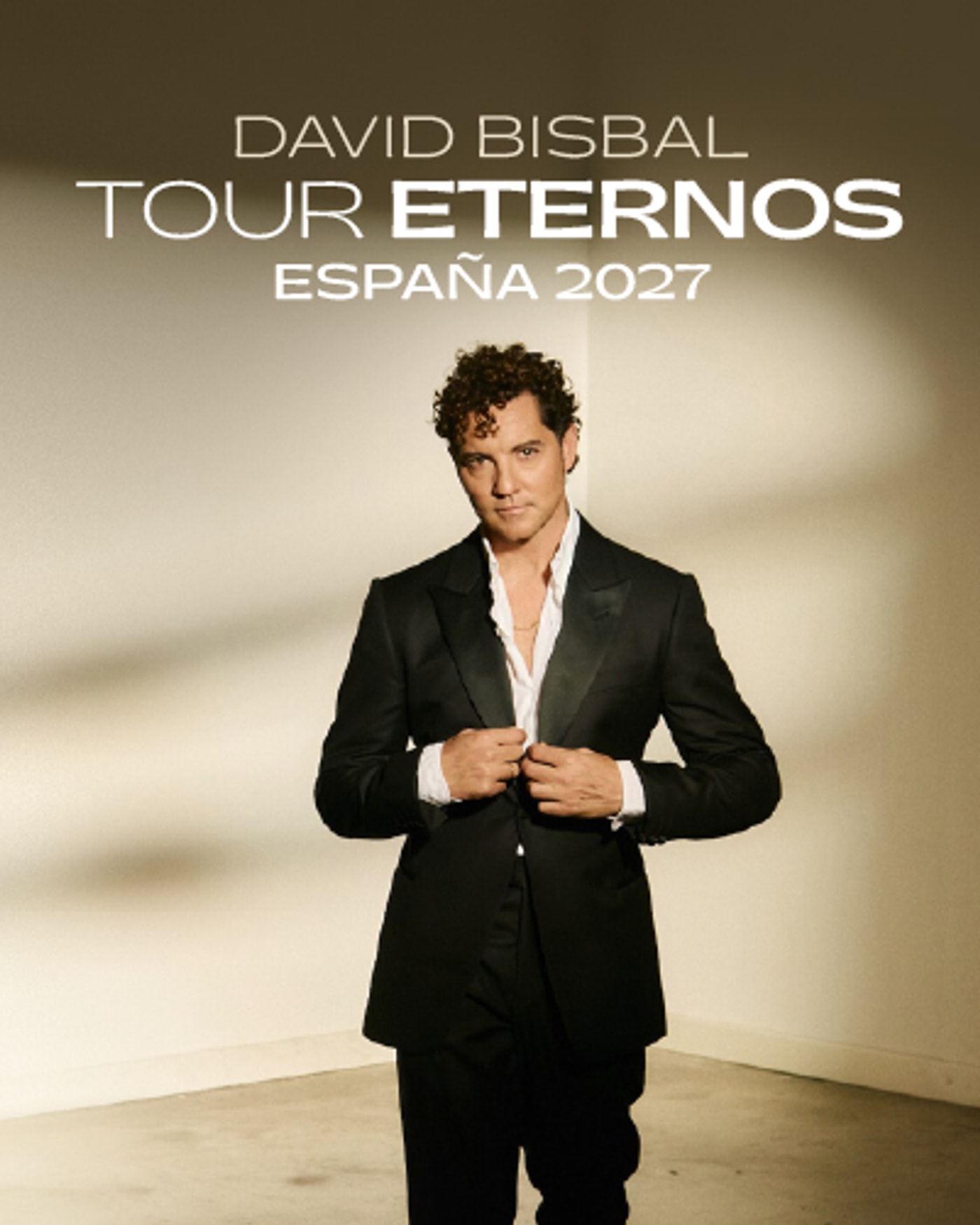 Affiche du concert David Bisbal, Movistar Arena