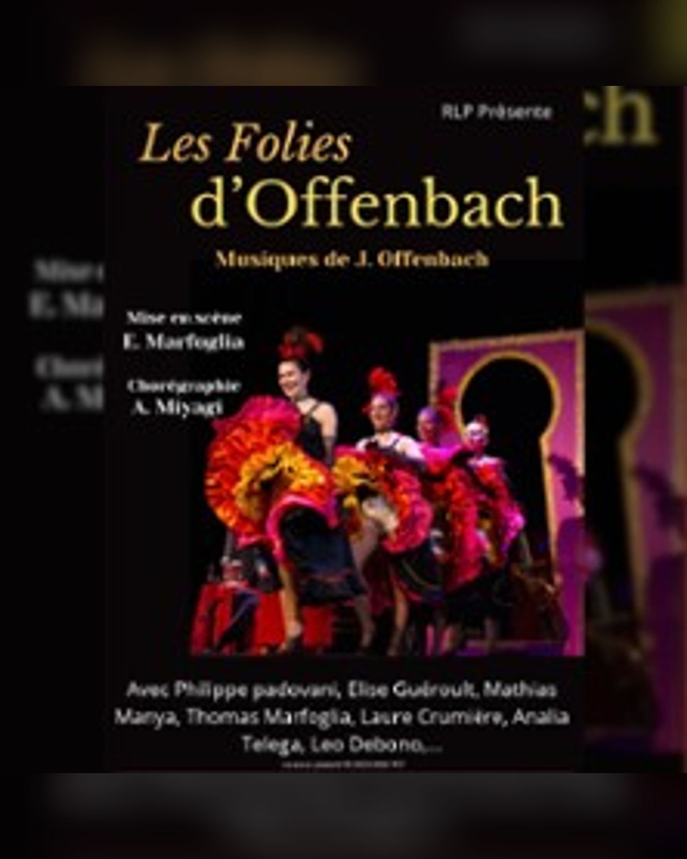 Affiche du spettacolo Les Folies D'Offenbach, La Scène Parisienne