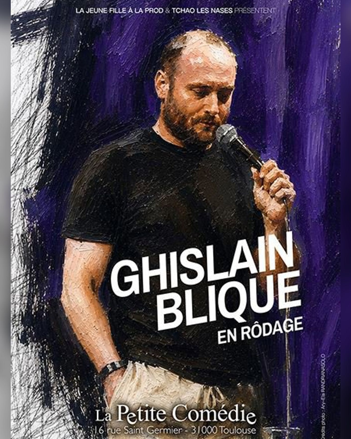 Cartel de Ghislain Blique - En Rodage