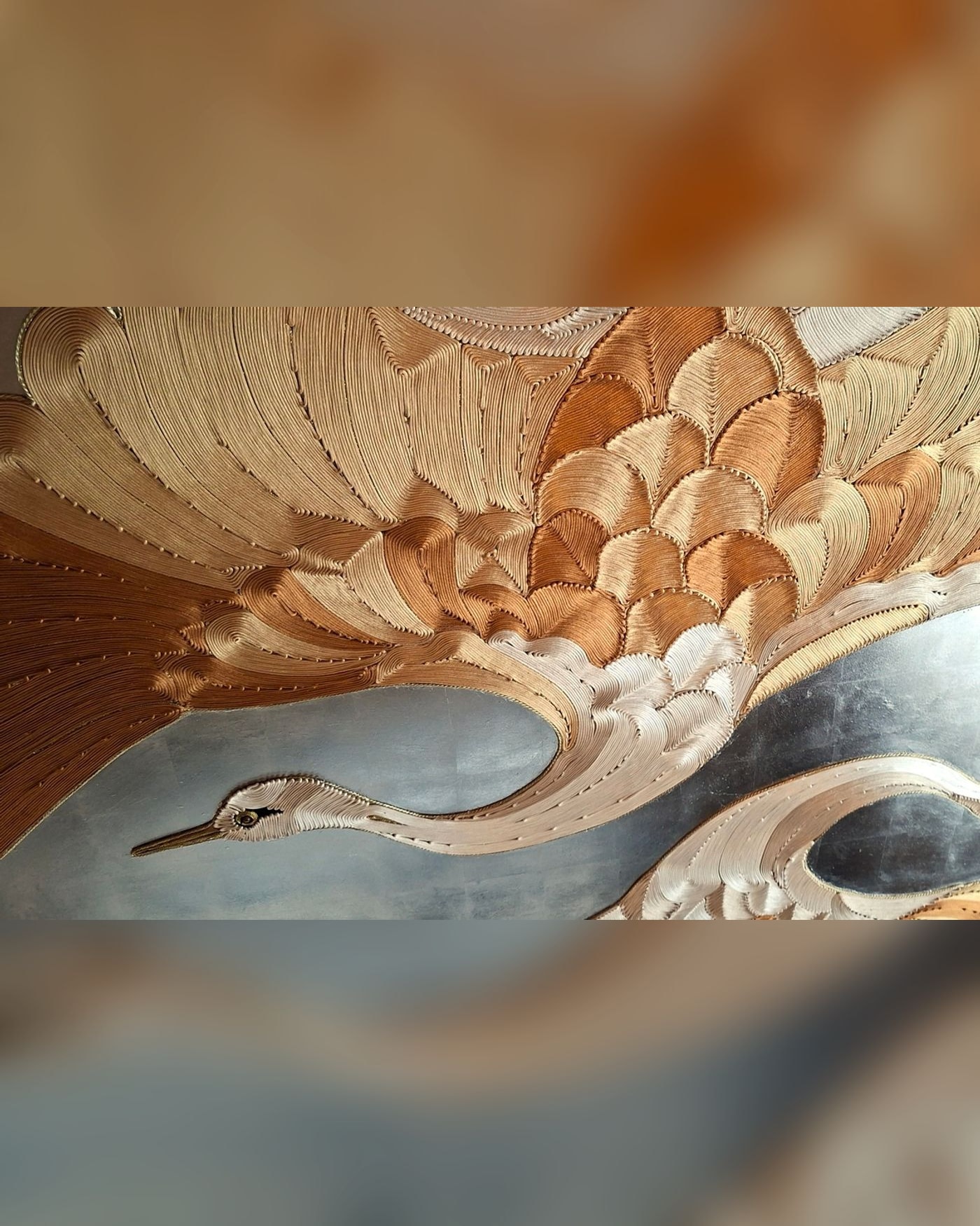 Marqueterie de cordes - Atelier Véronique de Soultrait