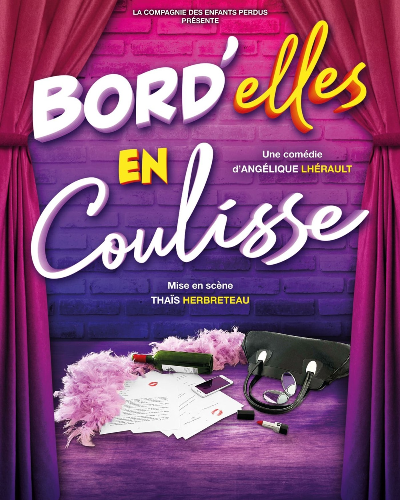 Cartel de Bord'elles en Coulisses