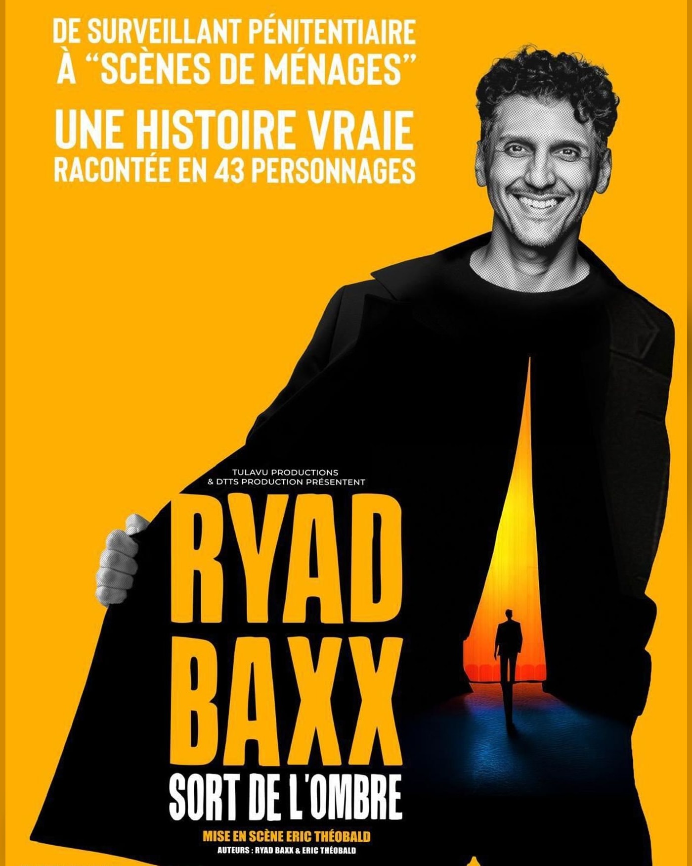 Cartel de Ryad Baxx - Sort de l'Ombre (Tournée )