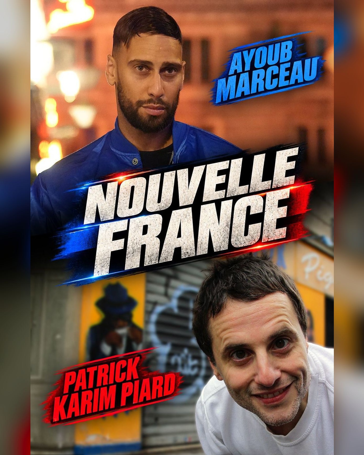 Cartel del espectáculo Ayoub Marceau et Patrick Piard, Le Solo