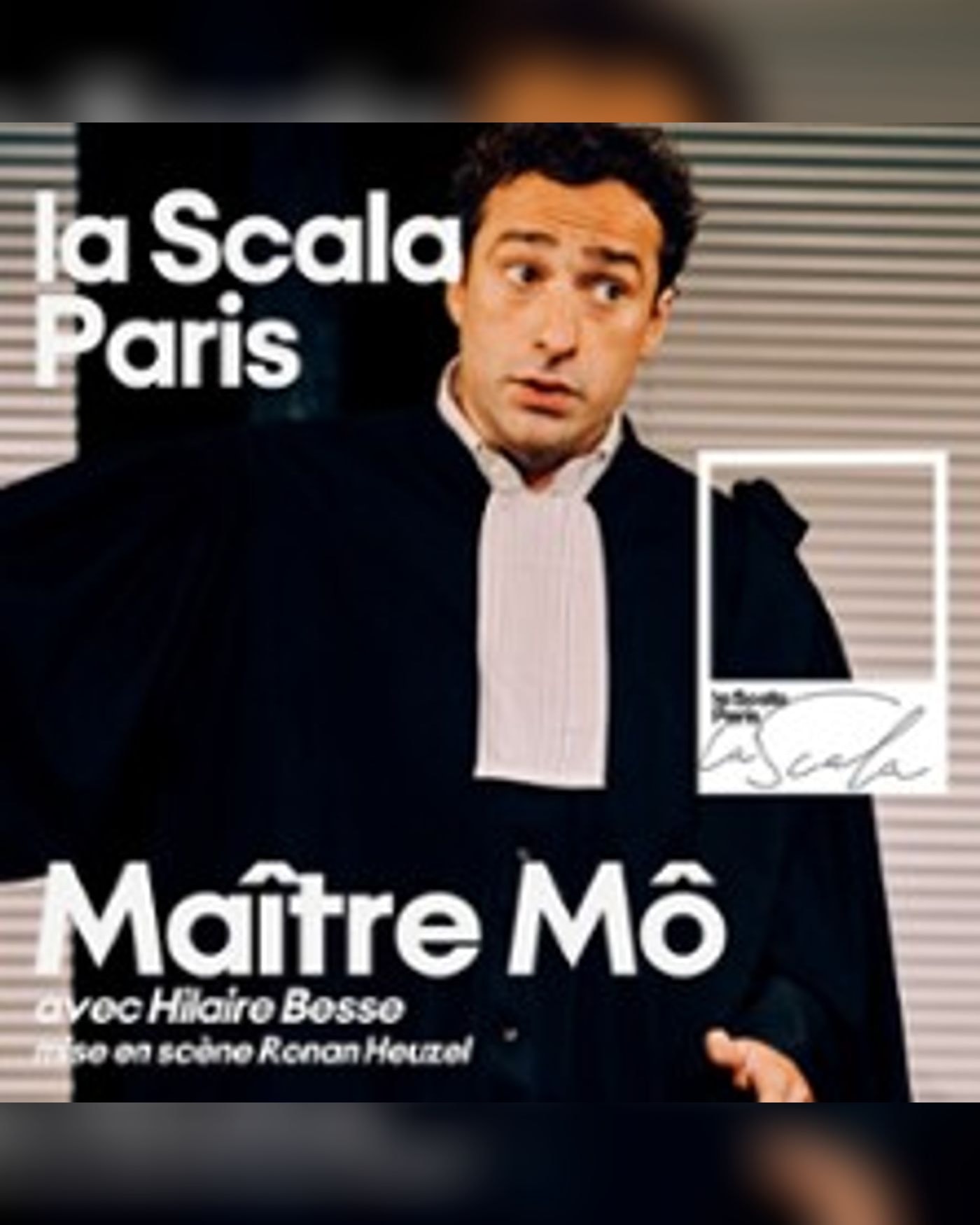 Affiche de l’Aufführung Maître Mô, La Scala - La Piccola