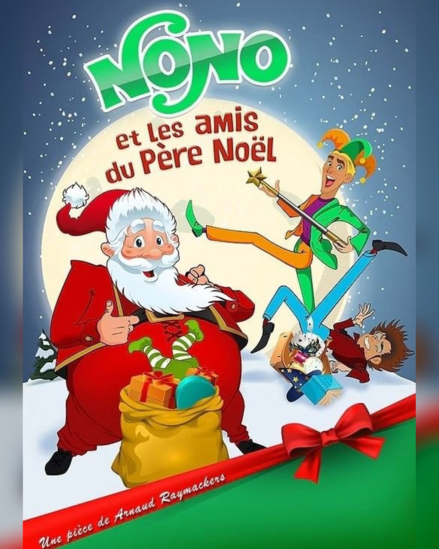 Cartel del espectáculo Nono et les amis du père-Noël, Coul' Theatre