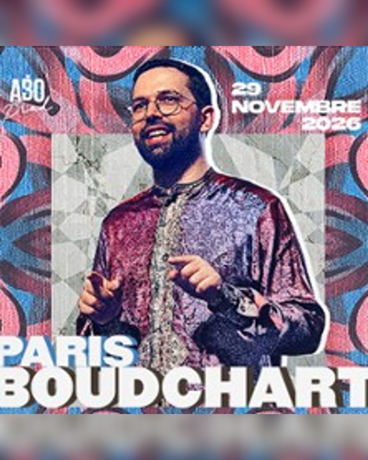 Affiche du Konzert Boudchart à Paris, Dôme de Paris