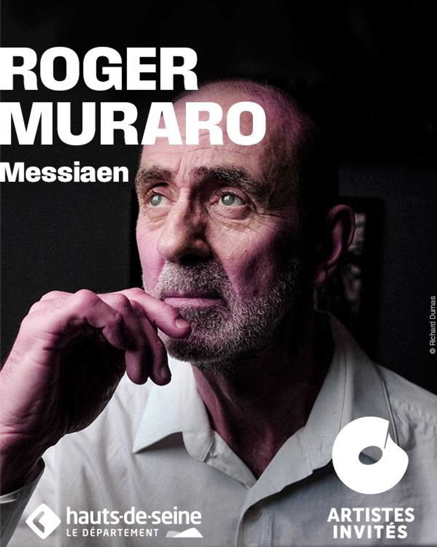Poster for the concert Roger Muraro, Auditorium de La Seine Musicale