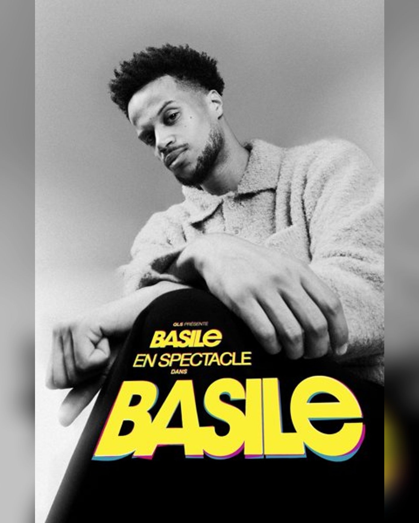 Affiche du spectacle Basile dans Basile, Le Spotlight