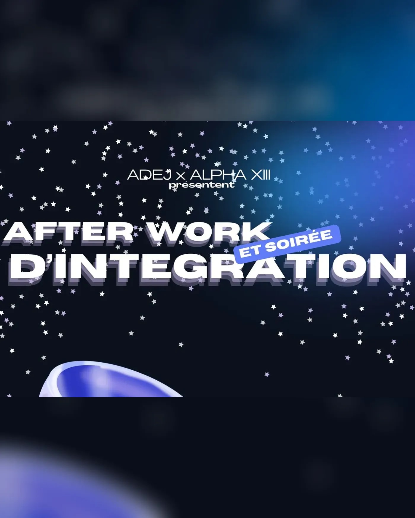 Cartel del concierto Afterwork et Soirée d’Intégration 🍹🎶, Bateau Concorde Atlantique