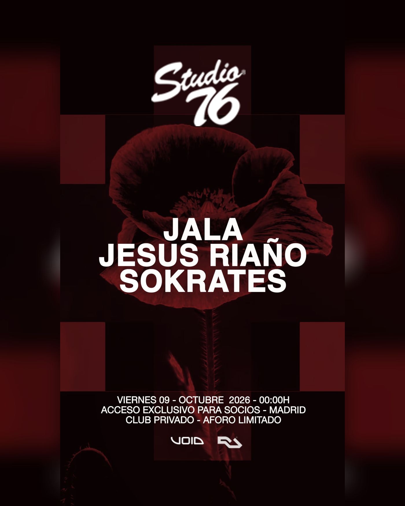 Affiche du concerto Jala, Powered by - Void Acoustics · indirizzo dopo la prenotazione