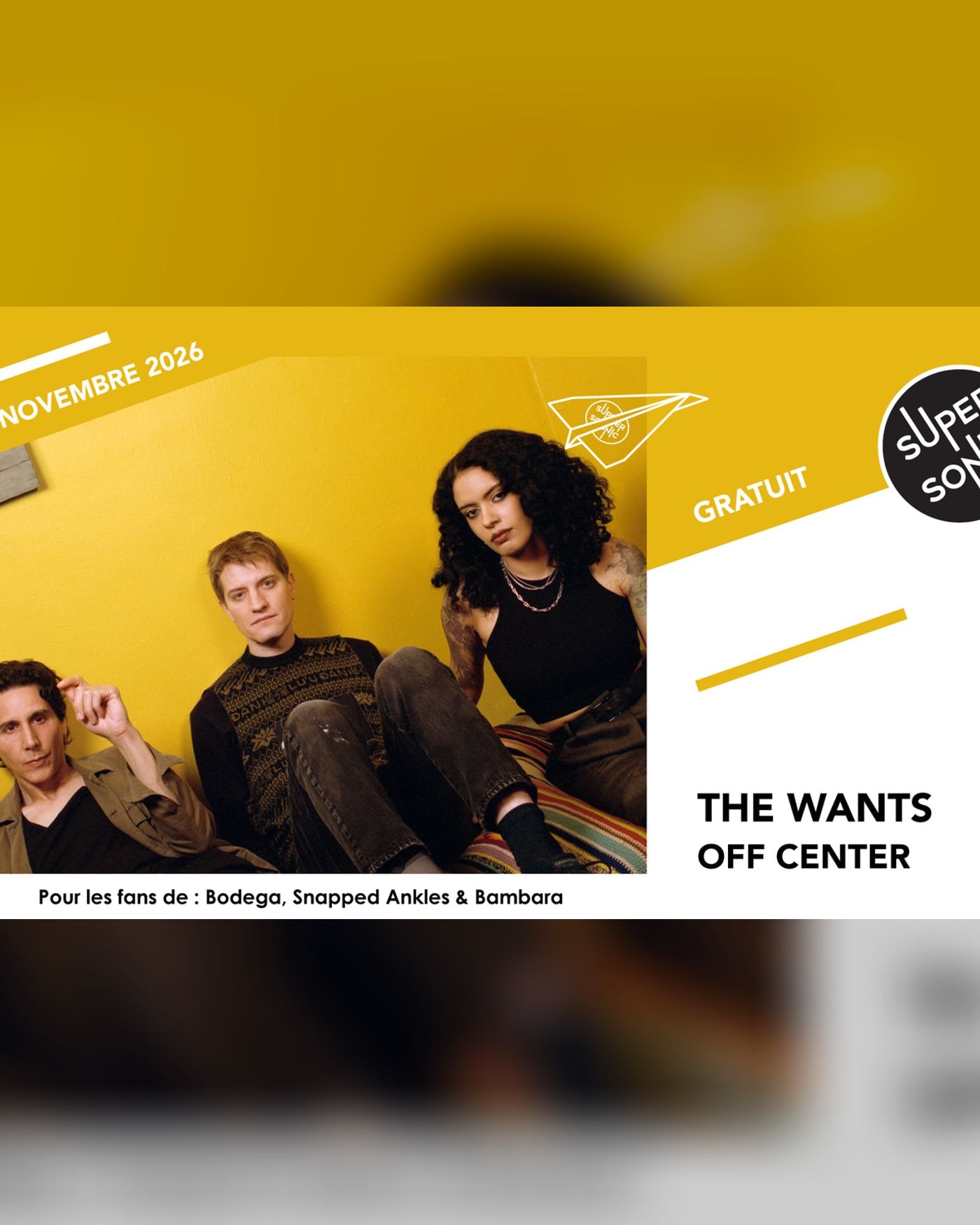 The Wants • Off Center • Ytso & Wayne