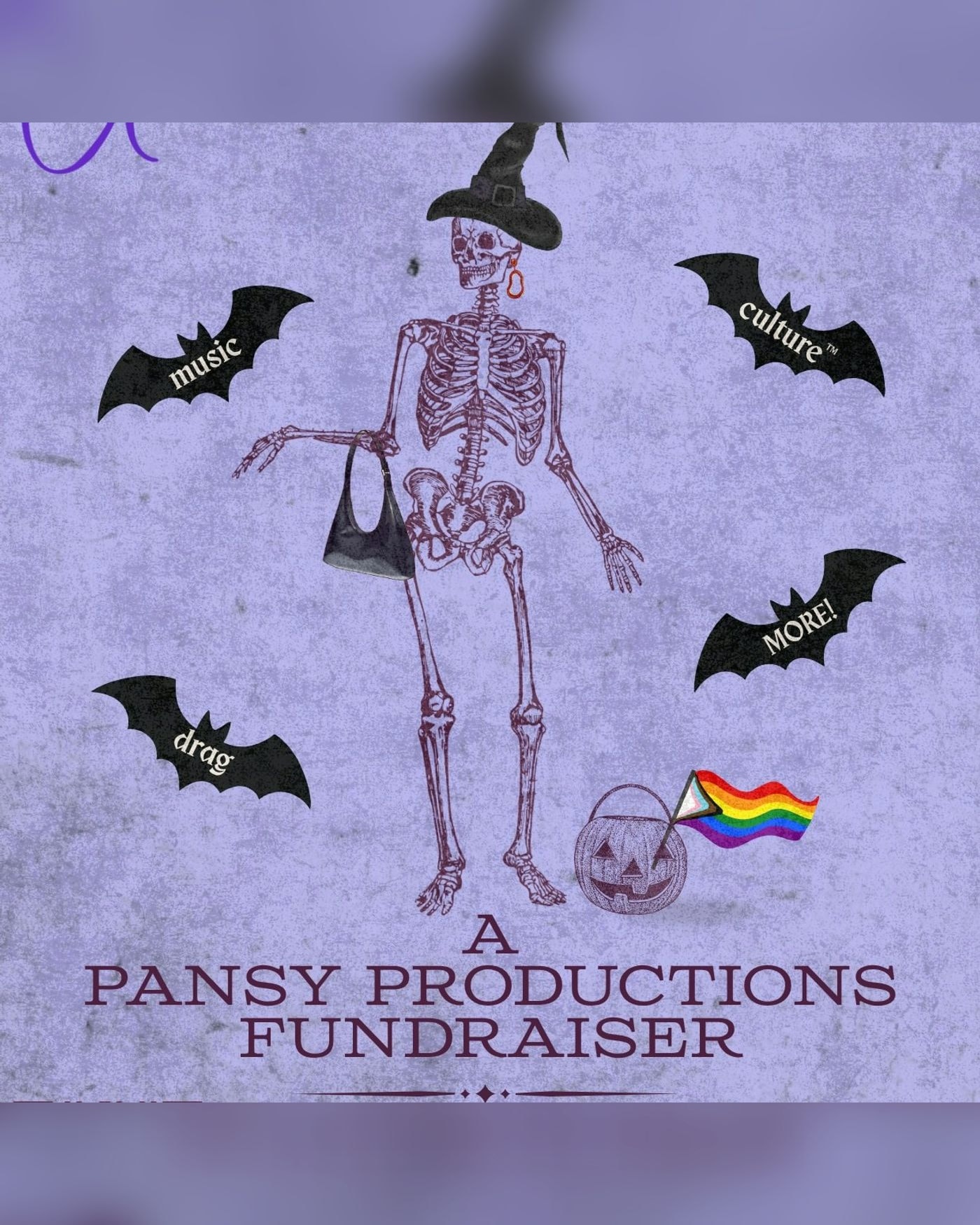 Cartel del espectáculo Pansy Productions Present: Gay Halloween!, Ridley Road Market Bar