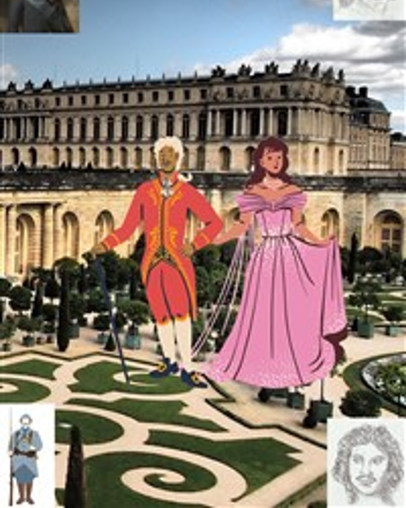 Visuel de la soirée Jeu de piste en autonomie : Versailles, quartier Saint Louis, Gare Versailles Rive Gauche (Château)
