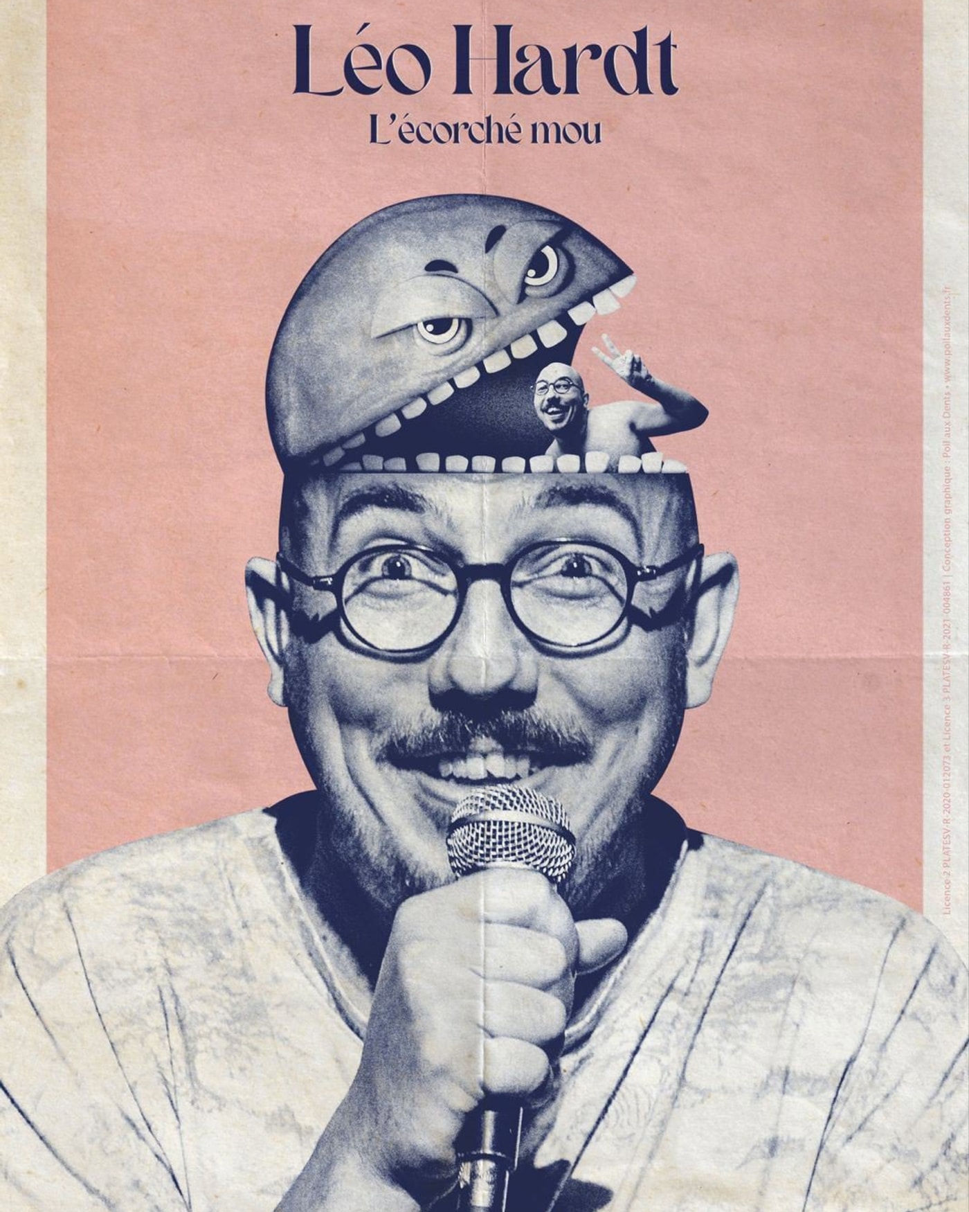 Cartel de Léo Hardt - L'Ecorche Mou (Gira)