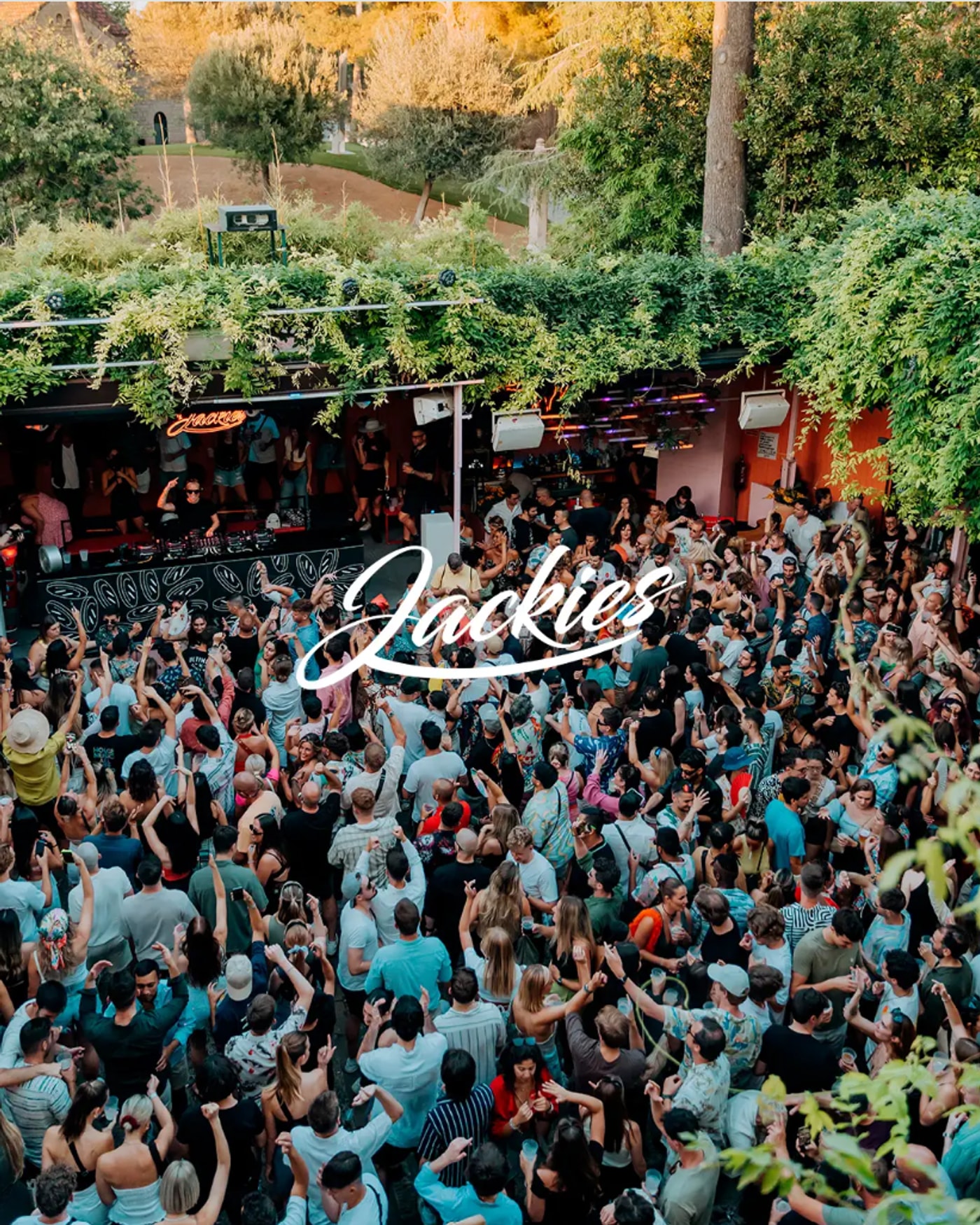 Cartel del concierto Jackies Open Air Daytime, La Terrrazza