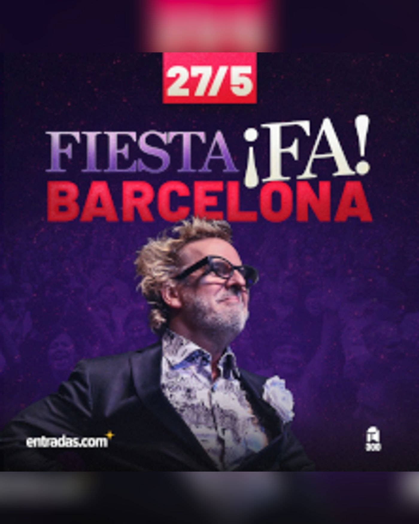 Affiche du concerto Fiesta ¡FA!, Razzmatazz