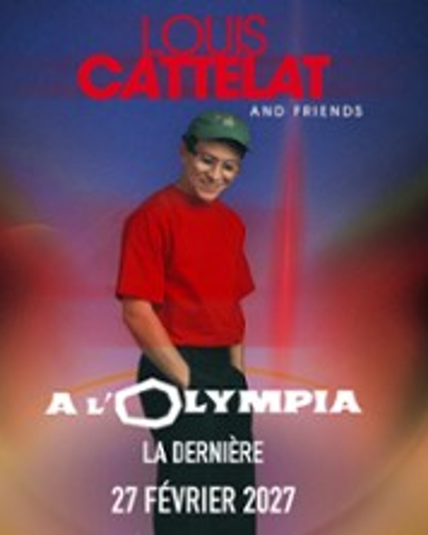 Cartel del espectáculo Louis Cattelat and Friends, L'Olympia