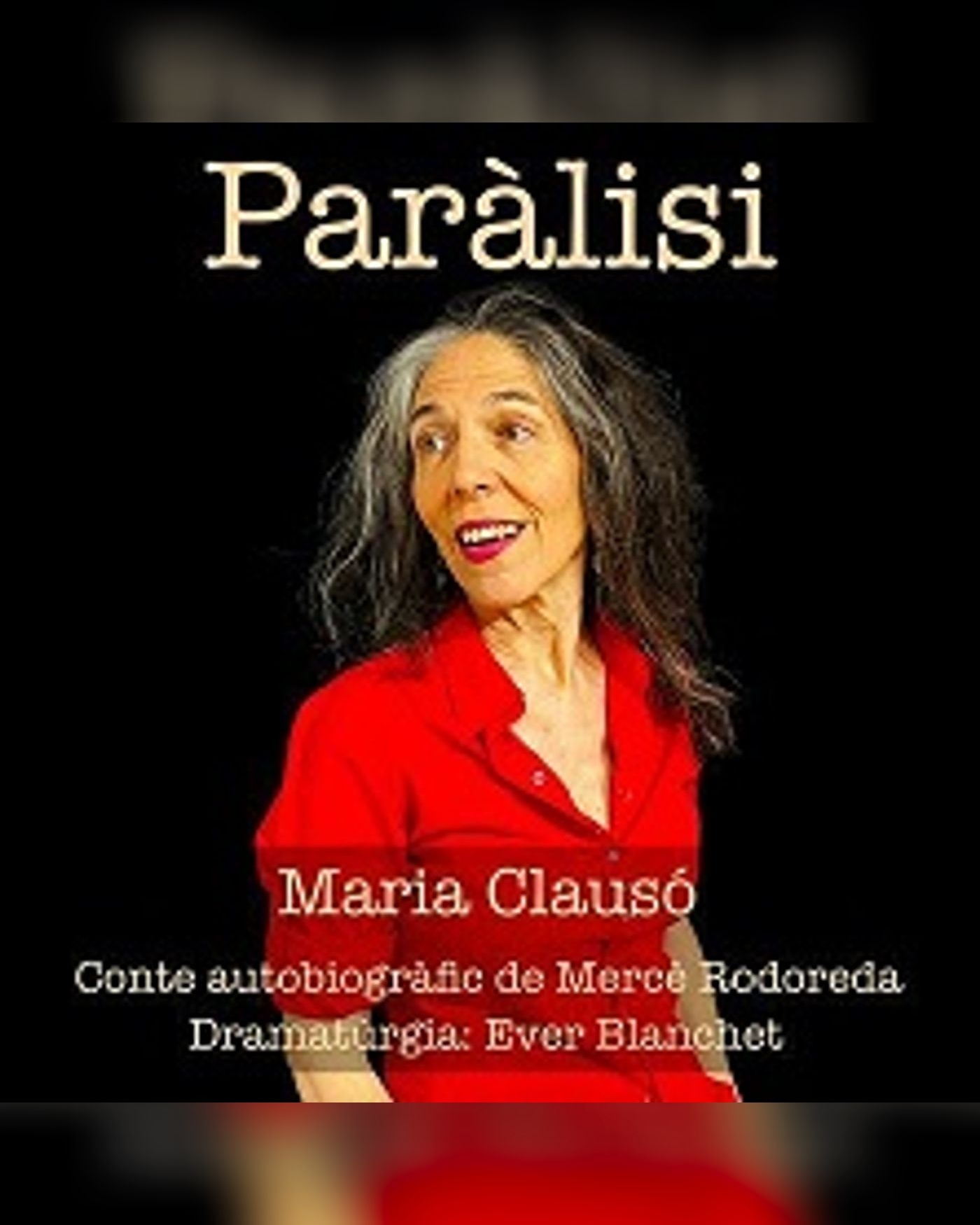 Affiche de l’Aufführung Paràlisi, espai Random
