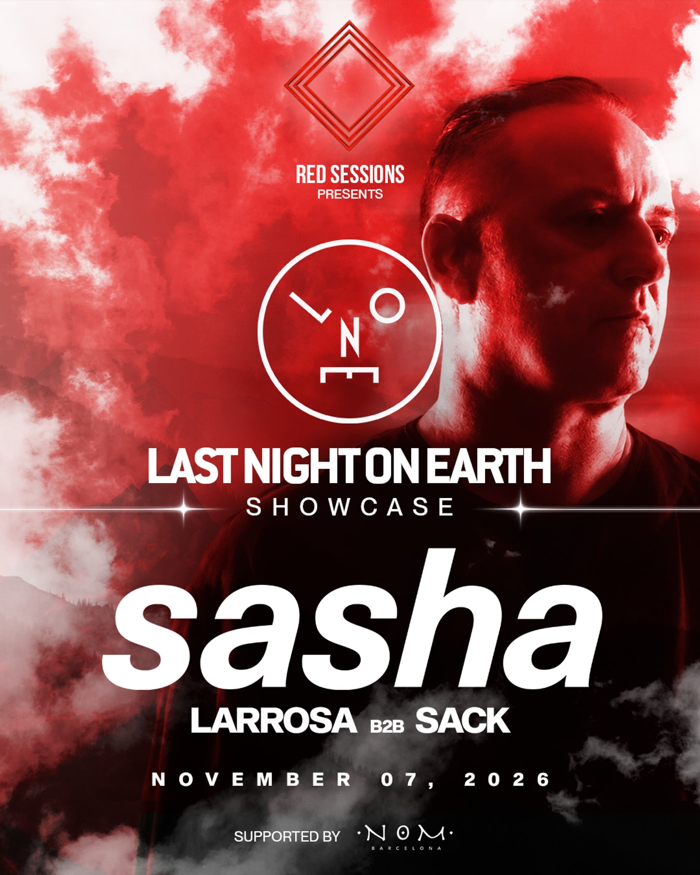 Affiche du concert The Legendary Sasha, Bikini Club