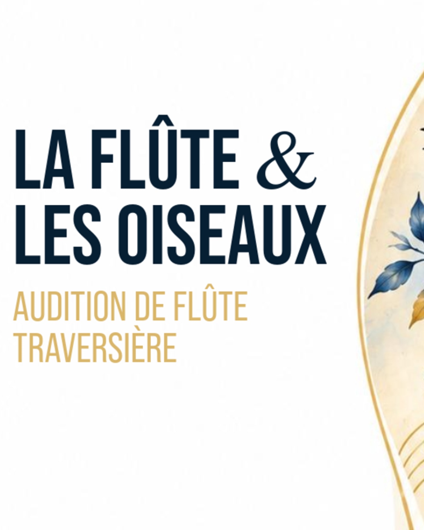 Paris Activitis La flûte & les oiseaux live – Hôpital Bretonneau, Paris