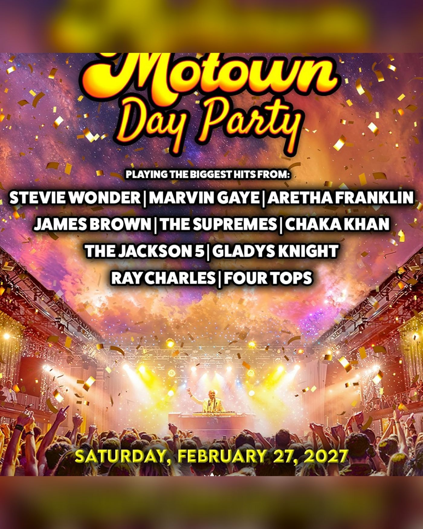 Picture for the outing Motown Day Party, Legacy