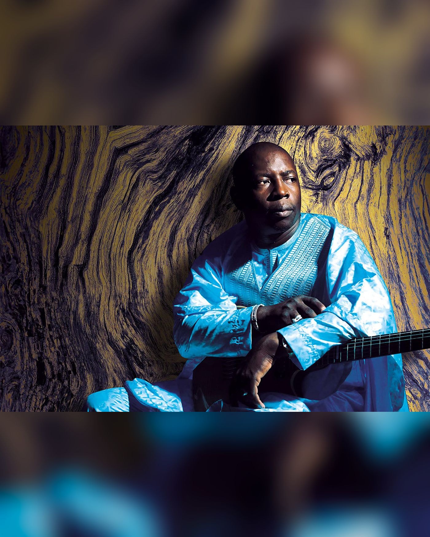 Affiche du concerto Vieux Farka Touré Quartet, Le Rocher de Palmer