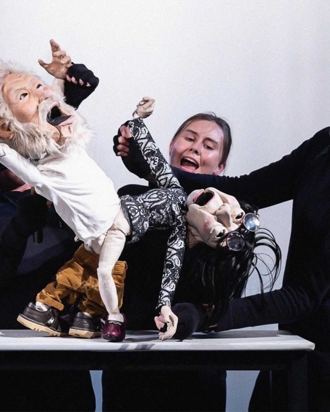 Cartel del espectáculo The Sex Lives of Puppets, Théâtre Mouffetard